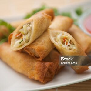 Fried egg rolls