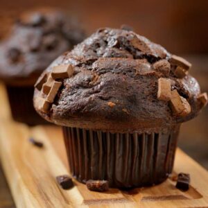 Double chocolate Muffins